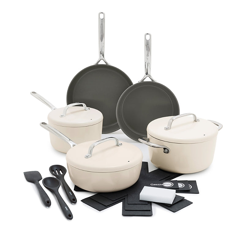GreenPan GP5 15 Piece Ceramic Nonstick Cookware Set