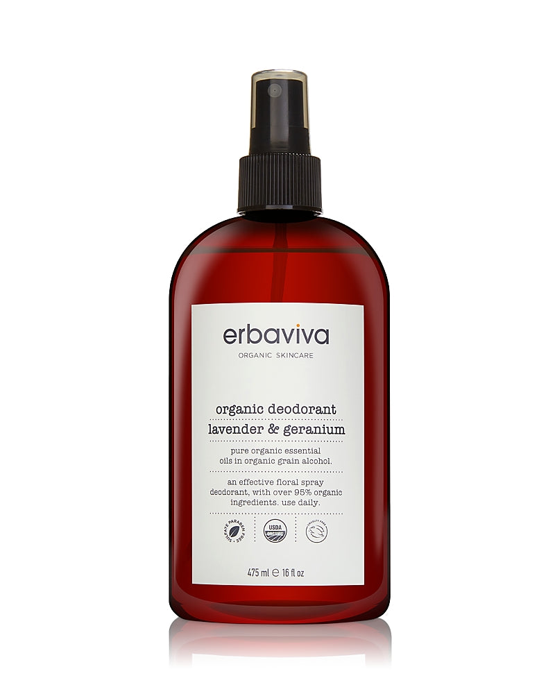 Erbaviva Lavender & Geranium Deodorant 16 oz.