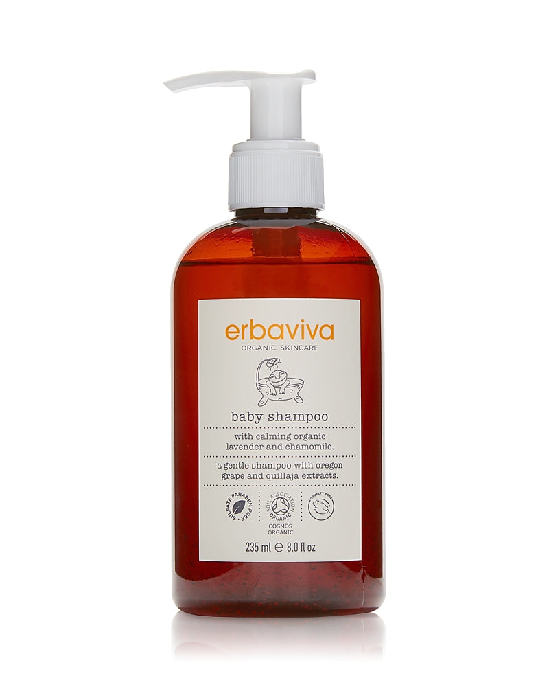 Erbaviva Baby Shampoo, 8 oz.
