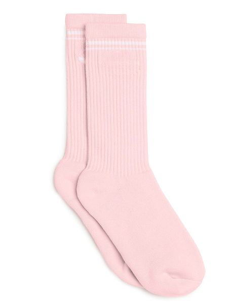 ALO Socks Yoga Mulheres Esportes Sports de 18 cm de ioga casual Socks de algodão ioga Meias rosa Four Seasons Soas de ioga preto e branco De