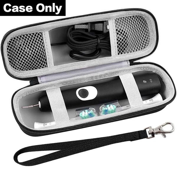Toothbrush Holders Portable universal toothbrush travel case EVA storage bag for electric toothbrush protective case organizer box black L24