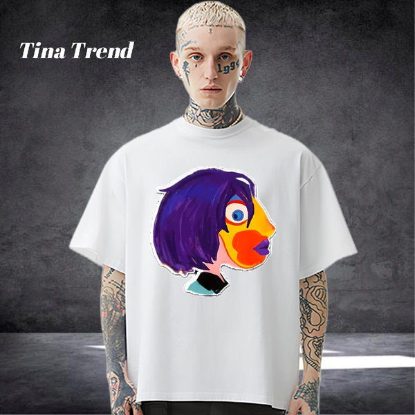 Casual New Mens T Shirts Customized Print Tshirt for Man Woman Street Cotton Breathable Popular Clothings