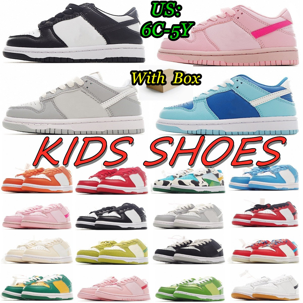 Kids shoes low Toddler Sneakers Designer baby Boys Girls Pink Blue Skateboard trainers infants children youth kid shoe Size 22-35