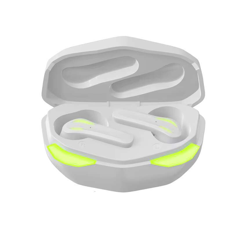 D17 Gamer TWS Wireless Earphone Headphones Sport Handfree Mobile Earbuds Cool Multicolor LED Lights Gaming Headset for Phone