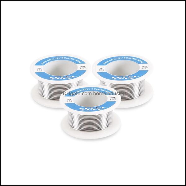 Solders 50G 0.8 6373 Rosin Core Leaded Solder Wire Sn40-Pb60 With Flux Tin Lead For Electrical Electronic Pcb Soldering Sn99.3 Cu0.7 Dhgqe