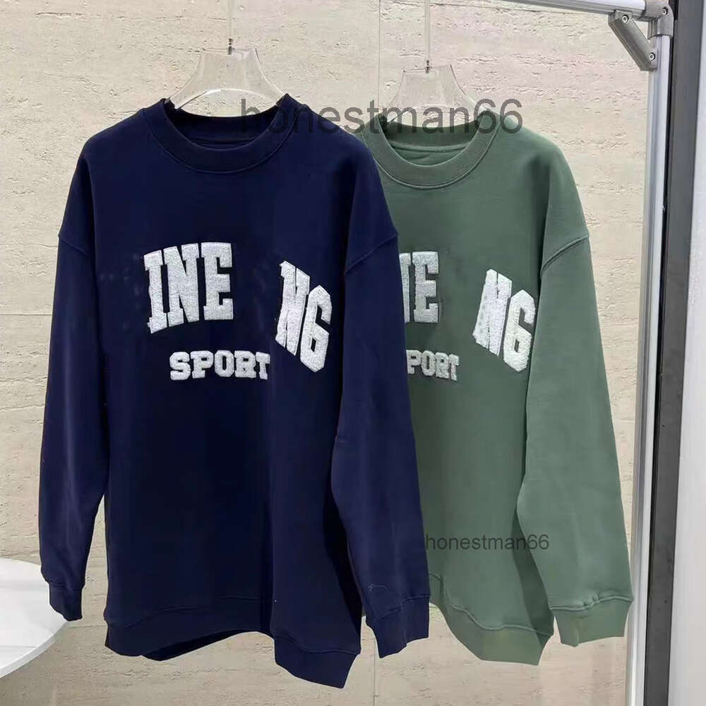 Classic Top 23AW Women Desginer sportshirt anines bings cotton Sweatshirt Women Brand Logo Decal Fashion Sweater Cotton Top