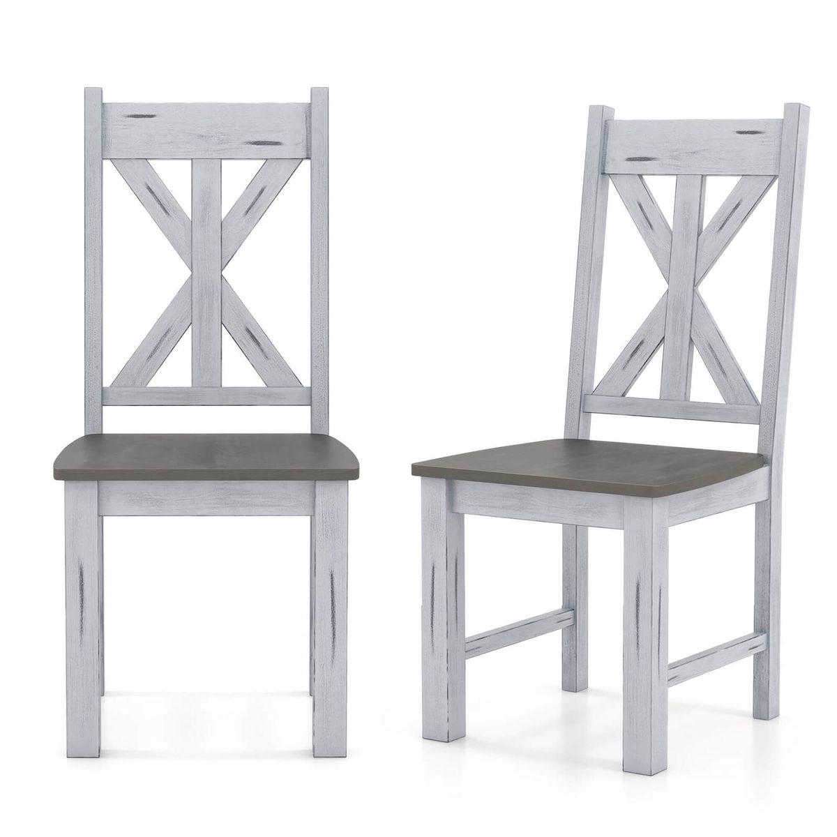 Wooden Dining Chairs (Set of 2 or 4) - Dining Chair Set of 2
