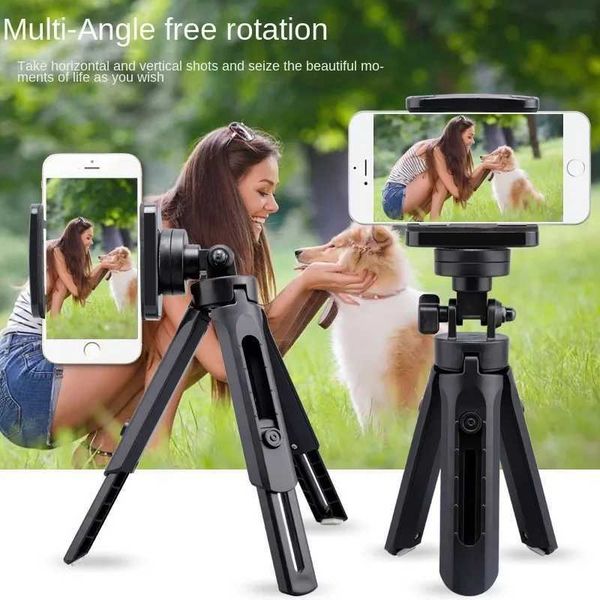 Removable Mini Selfie Tripod Portable Tabletop Camera Phone Tripod Ball Head for DSLR Mirrorless Cameras DV LED Video Smartphone Z250116