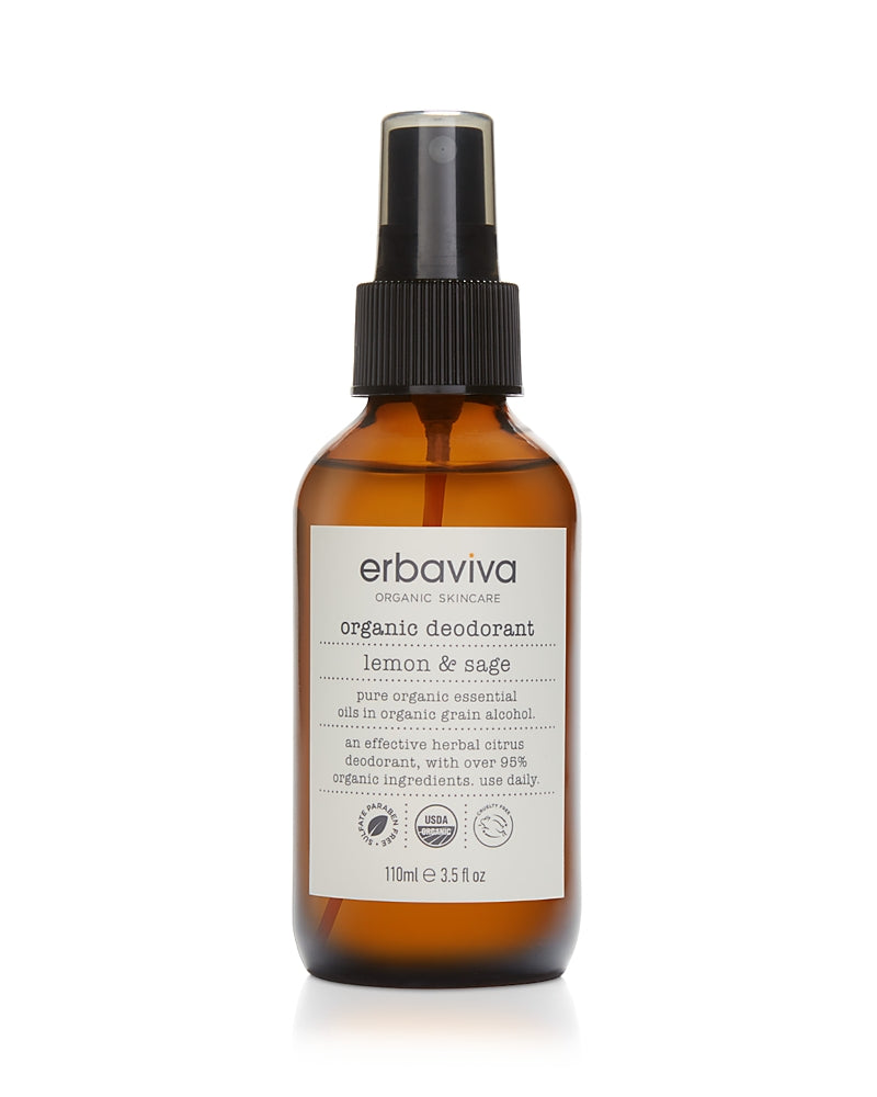 Erbaviva Lemon & Sage Deodorant 3.5 oz.