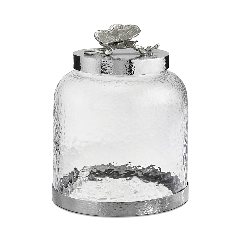 Michael Aram White Orchid Cookie Jar