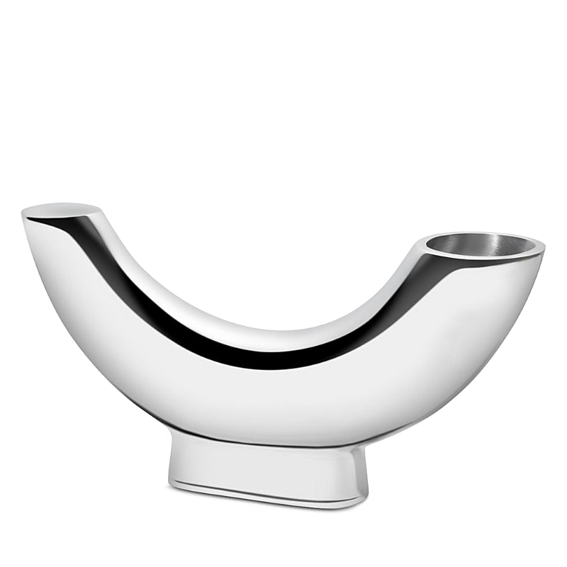 Nambe Half Moon Vase