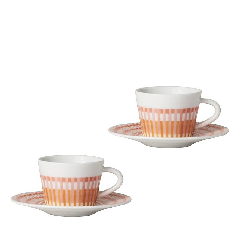 Bernardaud Terra Rosa Espresso Cup & Saucer, Set of 2