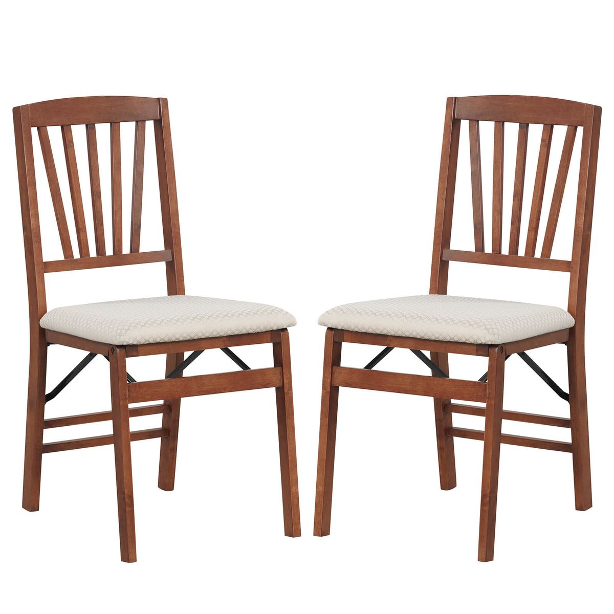 Kitchen Chairs with Rubber Wood Frame (2- or 4-Pack) - Kitchen Chairs -2PCS