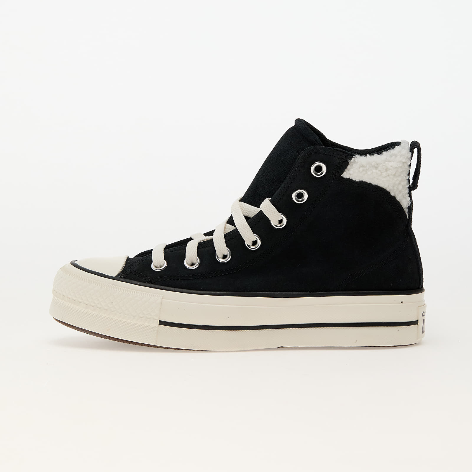 Sneakers Converse Chuck Taylor All Star Puff Lift Cozy Platform Black- Egret- Black EUR 37