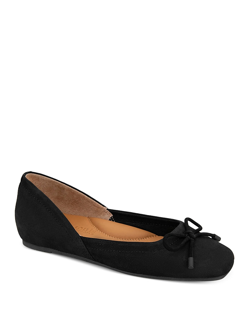 Gentle Souls by Kenneth Cole Women's Sailor Bow Ballet Flats