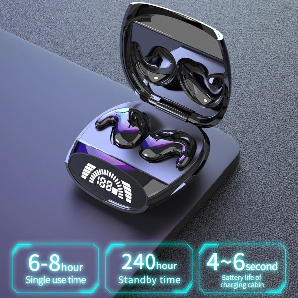 Sleep Invisible Earbuds Tiny Mini Headphones Hidden Noise Cancelg TWS Wireless Headsets Sports Stereo Bluetooth 5.3 Earphone 4