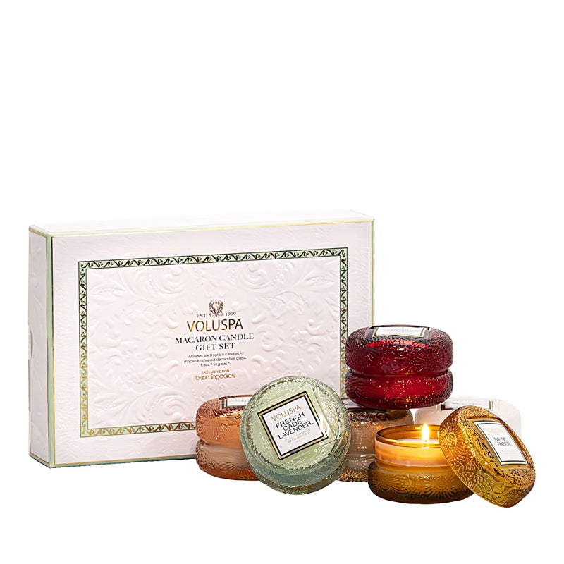 Voluspa Macaron Candle Gift Box, Set of 6 - Exclusive