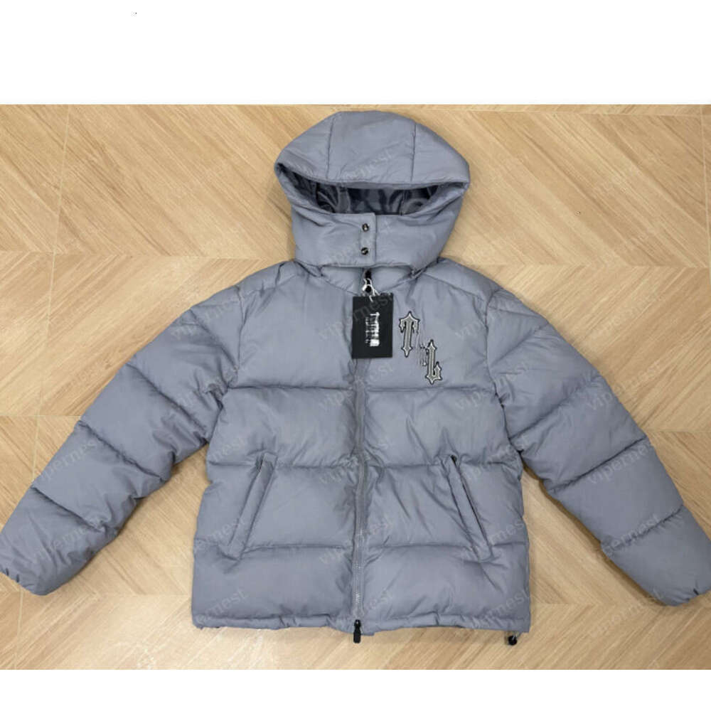 Puffer Jacket Coat Windbreaker Jacket Down Coat Windproof Outwears Jacket Puffer Street London Streetwear Jacket Warmer Zipper Trap Starr Coat