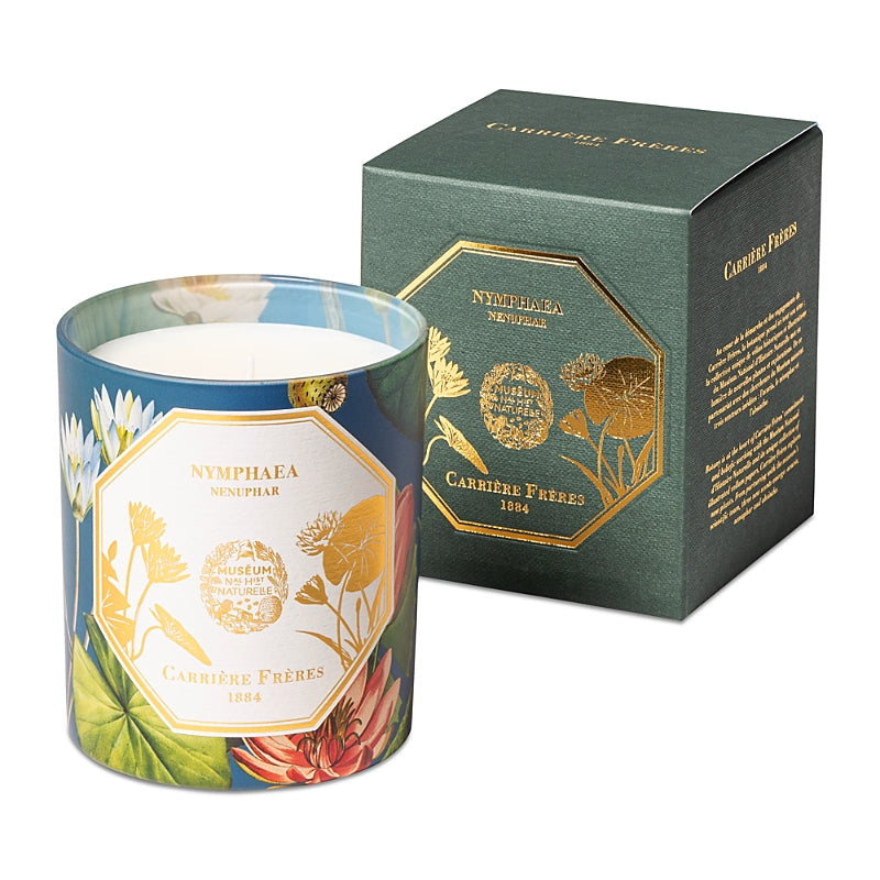 Carriere Freres Waterlily Scented Candle, 6.5 oz.