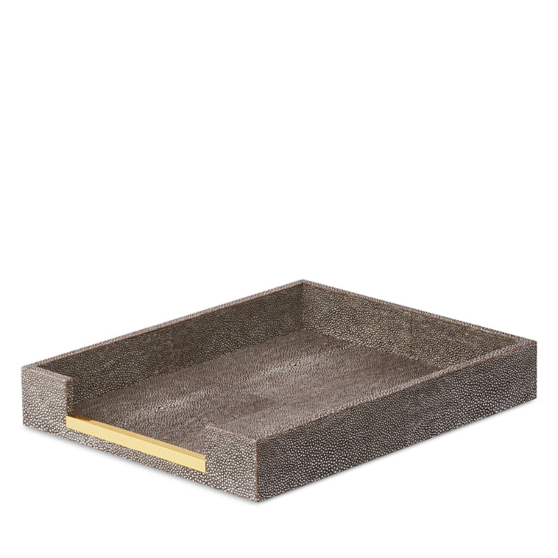 Aerin Faux Shagreen Paper Tray