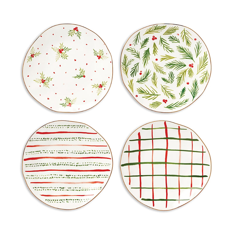 Lenox Bayberry Dessert Plates, Set of 4