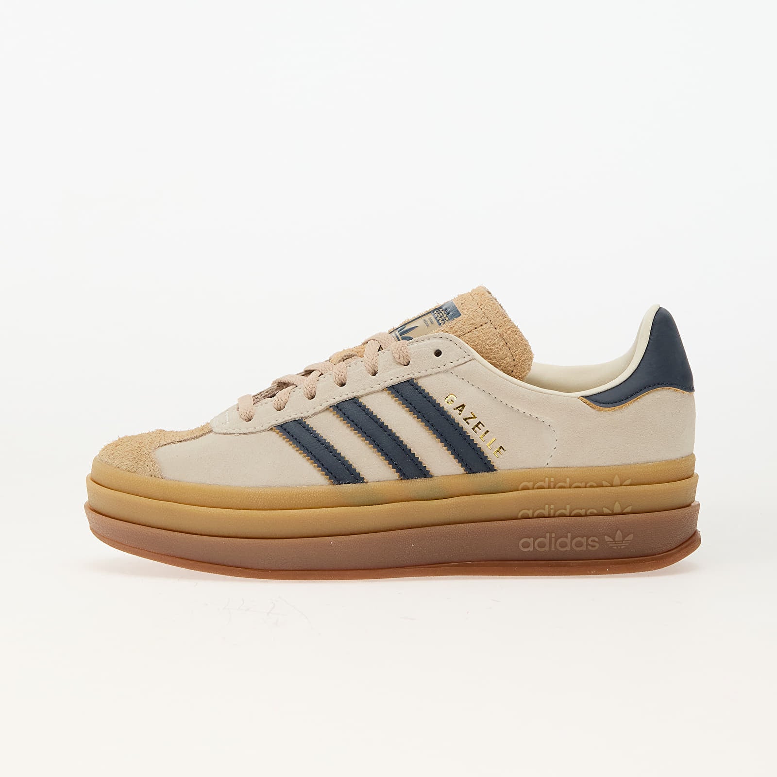 Joggesko adidas Gazelle Bold W Cream White- Night Indigo- Magic Beige EUR 40