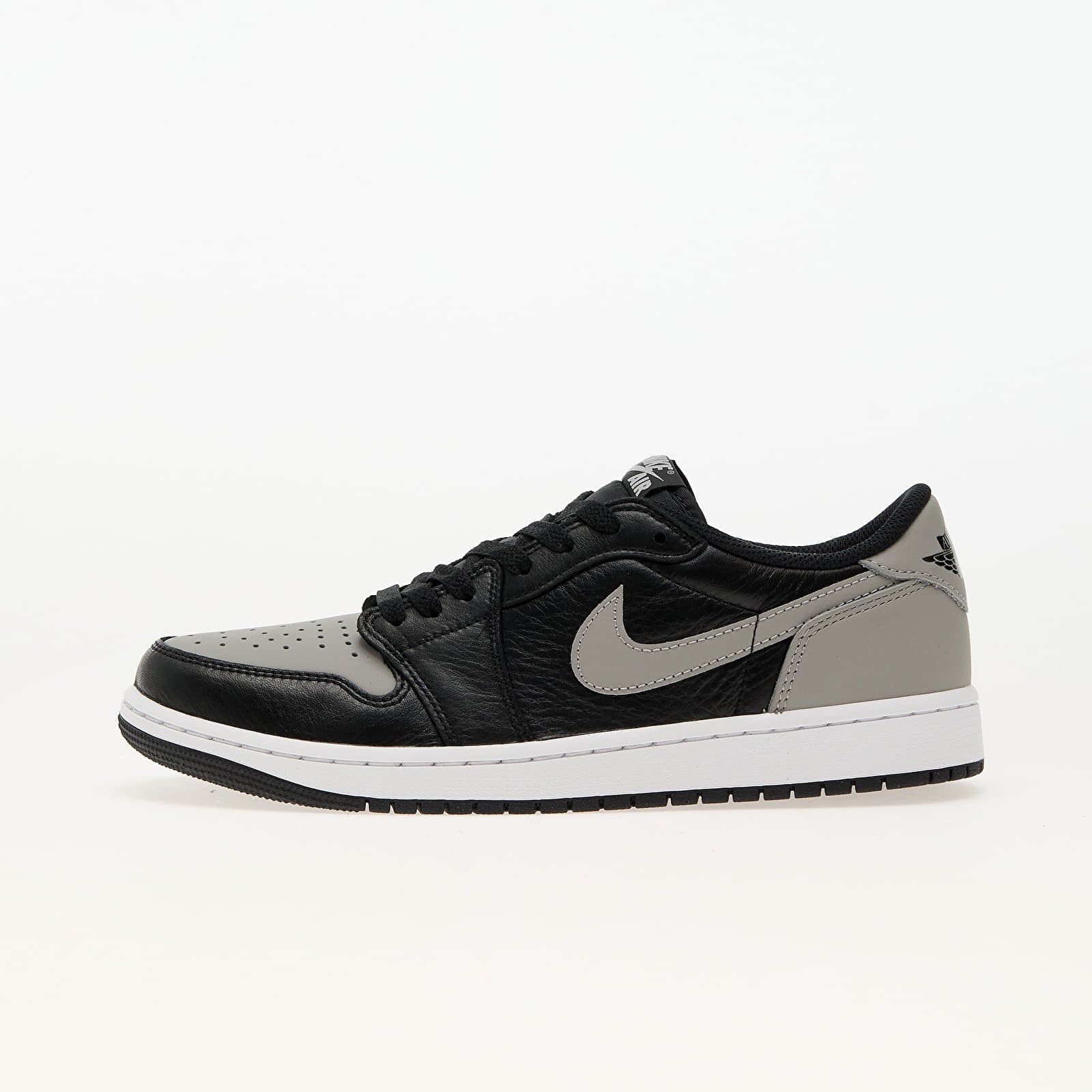 Sneakers Air Jordan 1 Low OG "Shadow" Black- Medium Grey-White EUR 40