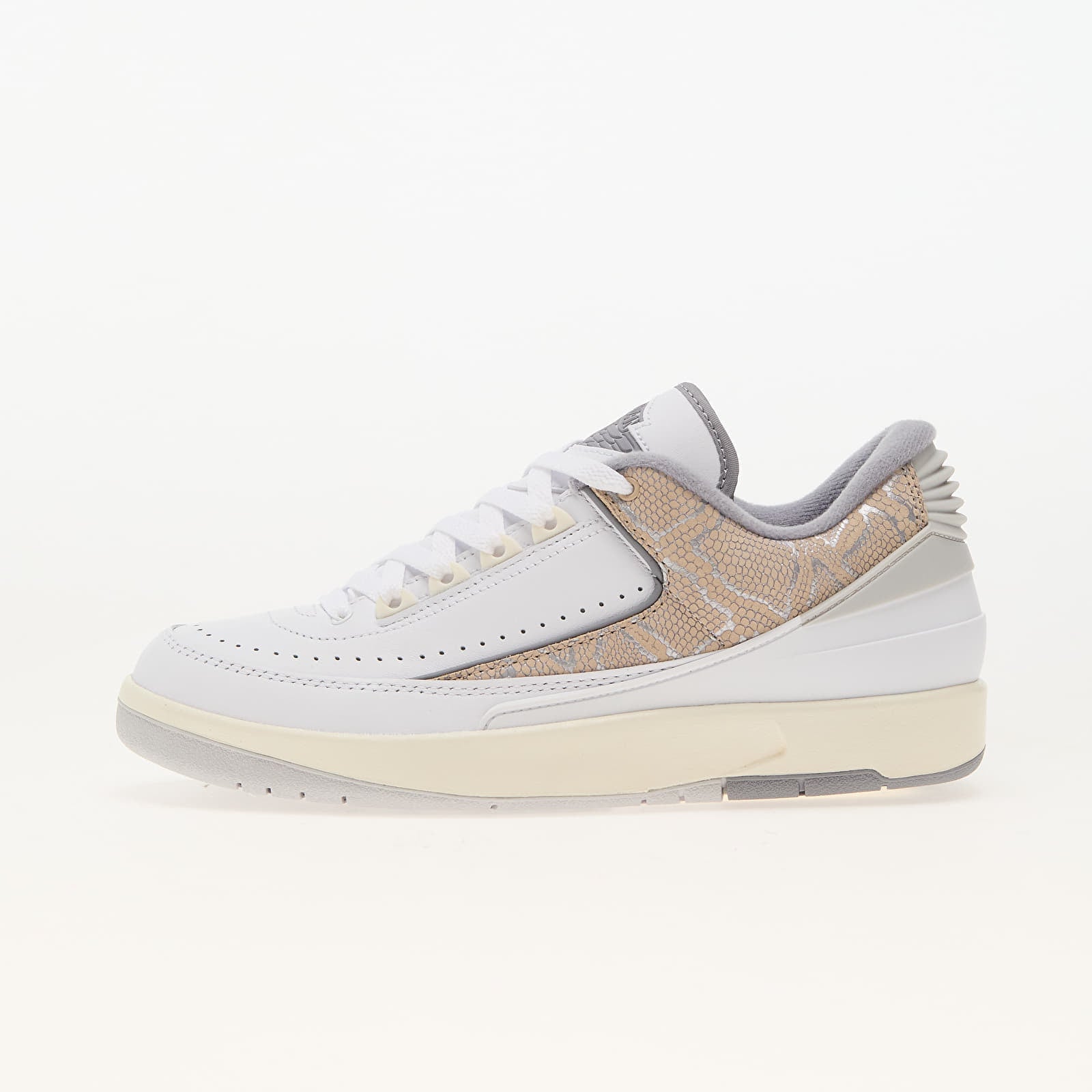 Sneakers Air Jordan 2 Retro Low "Python" White- Cement Grey-Sanddrift-Neutral Grey EUR 42