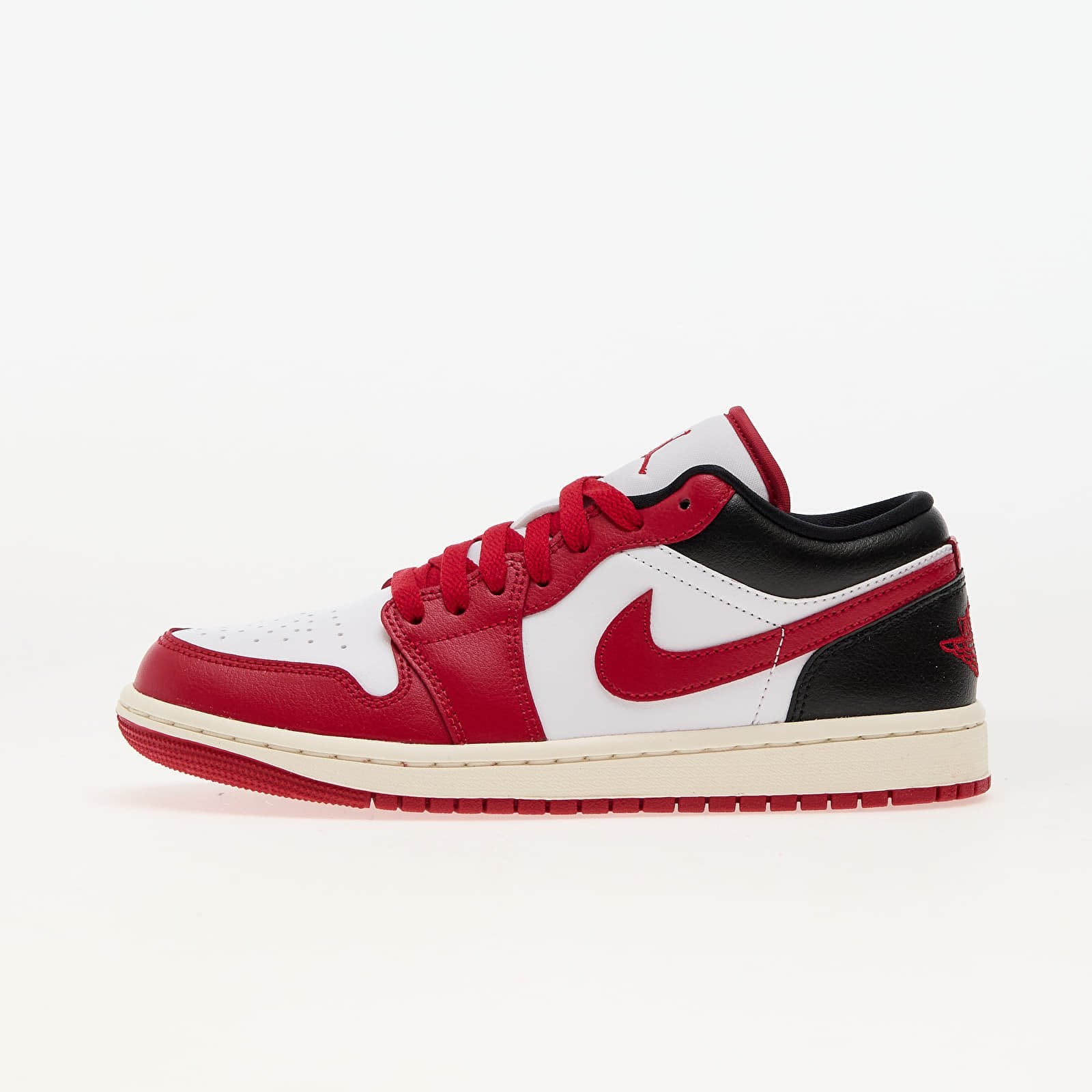 Sneakers Air Jordan 1 Low White- Gym Red-Black-Sail EUR 38