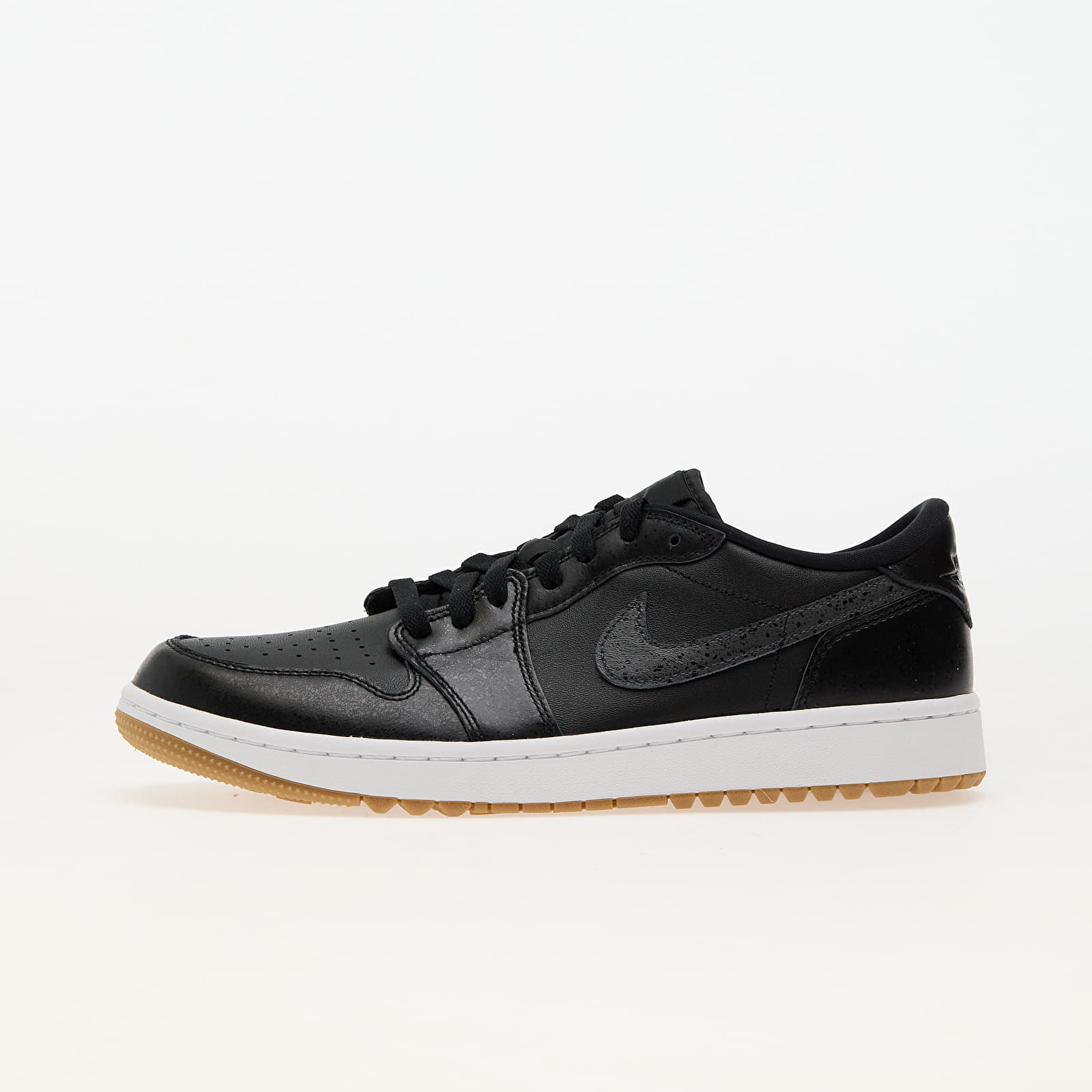Sneakers Air Jordan 1 Low Golf Black- Anthracite-Gum Med Brown-White EUR 40