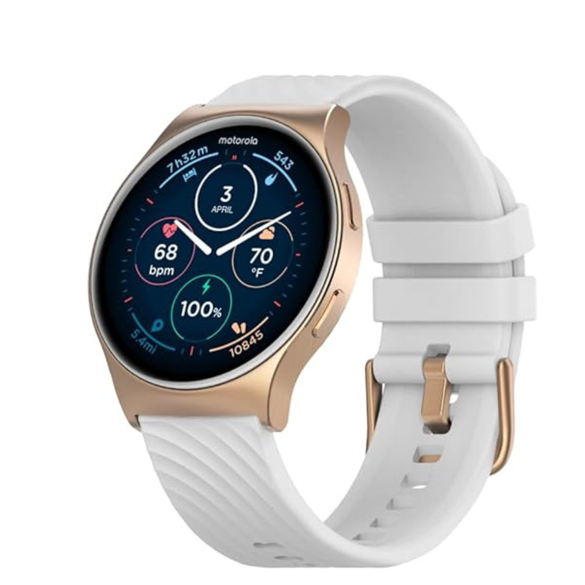 Motorola Moto 120 Premium Bluetooth Smartwatch  - Rose Gold