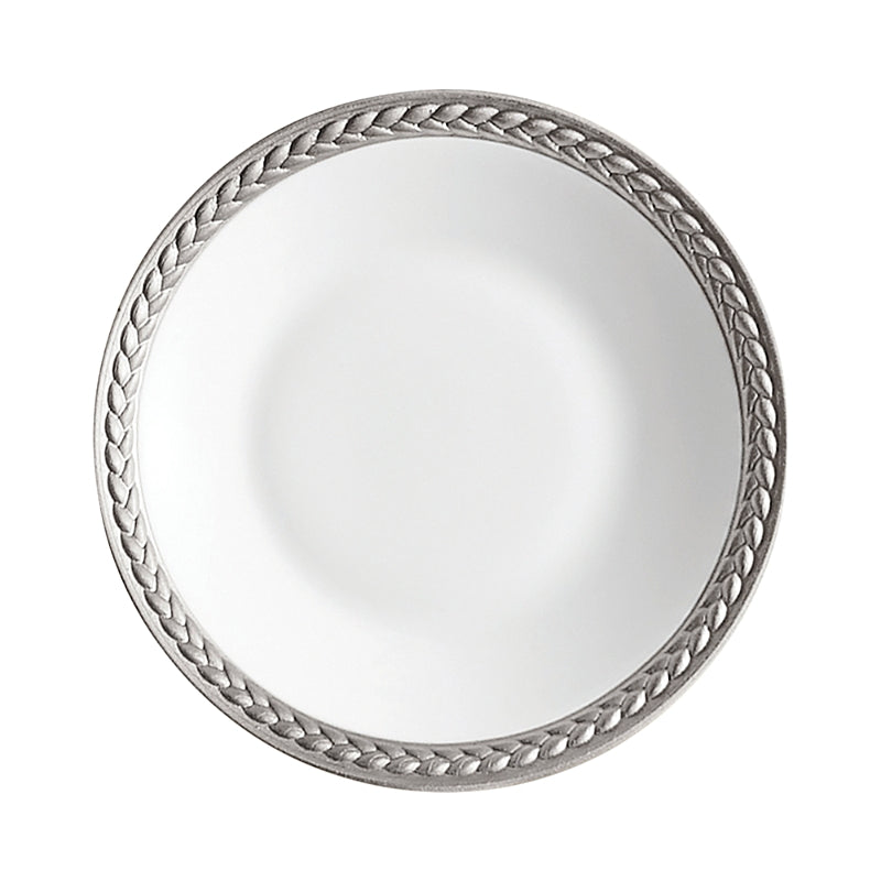 L'Objet Soie Tresse Platinum Sauce Dish