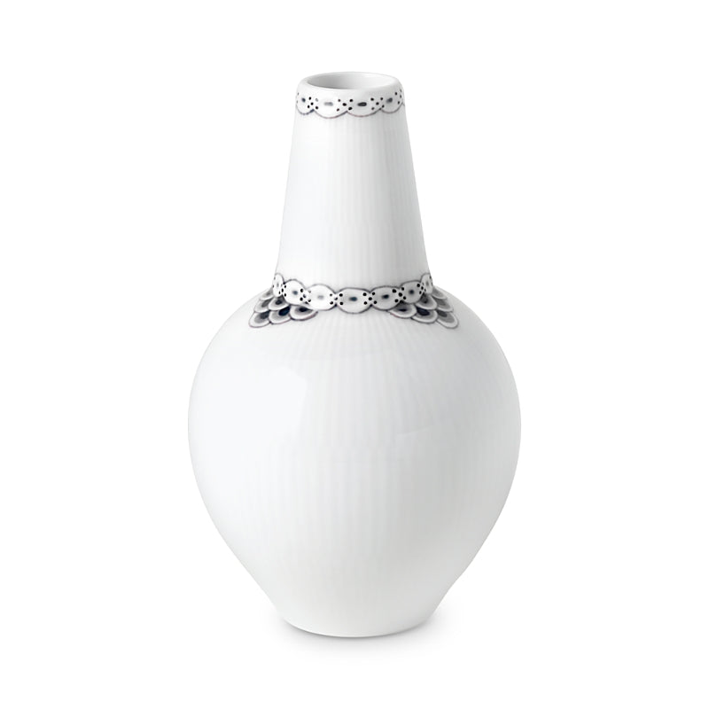 Royal Copenhagen Black Lace Vase