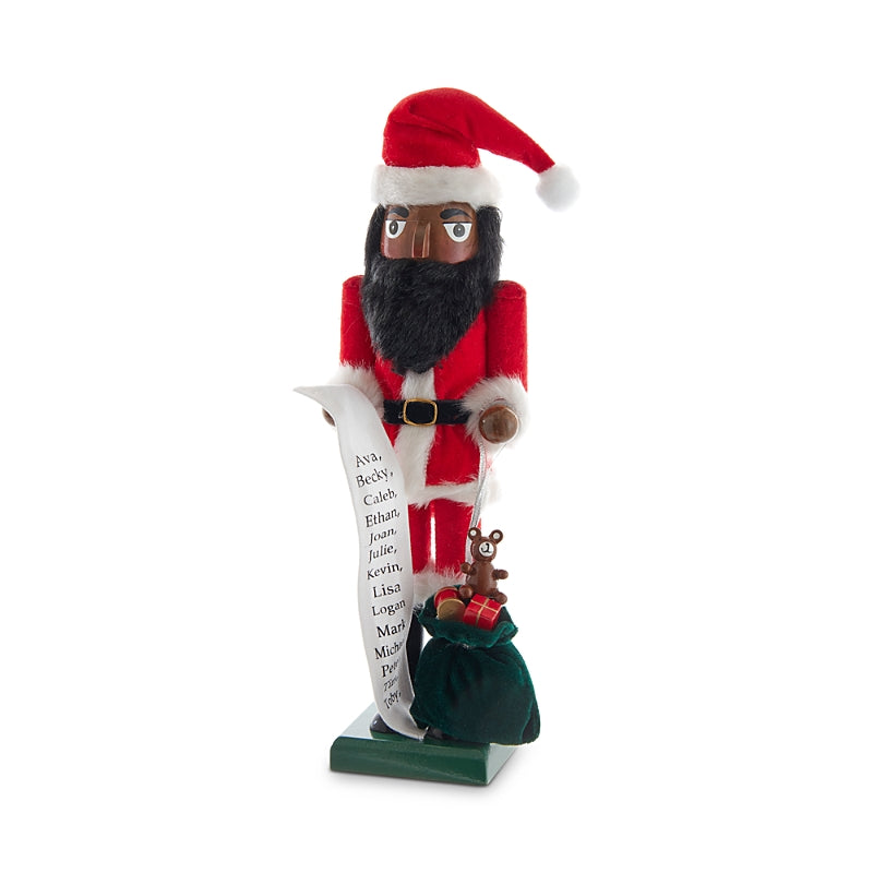 Kurt Adler 15 Santa List Nutcracker