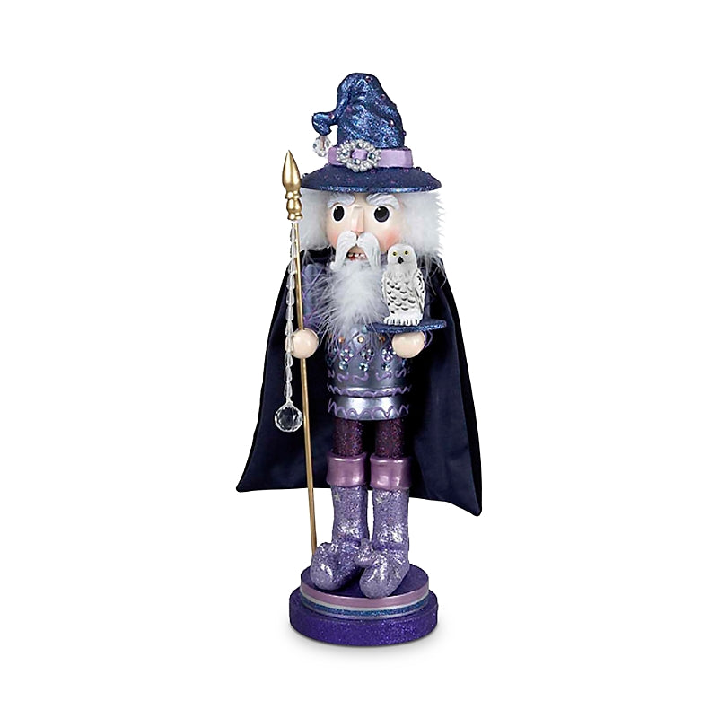 Kurt Adler 18 Wooden Wizard Nutcracker