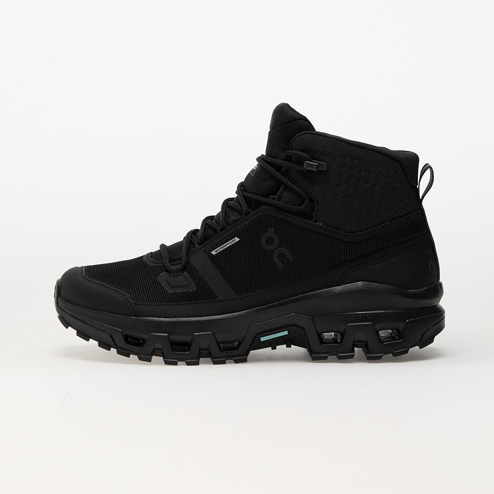 Sneakers On W Cloudrock Mid WP Black- Black EUR 38