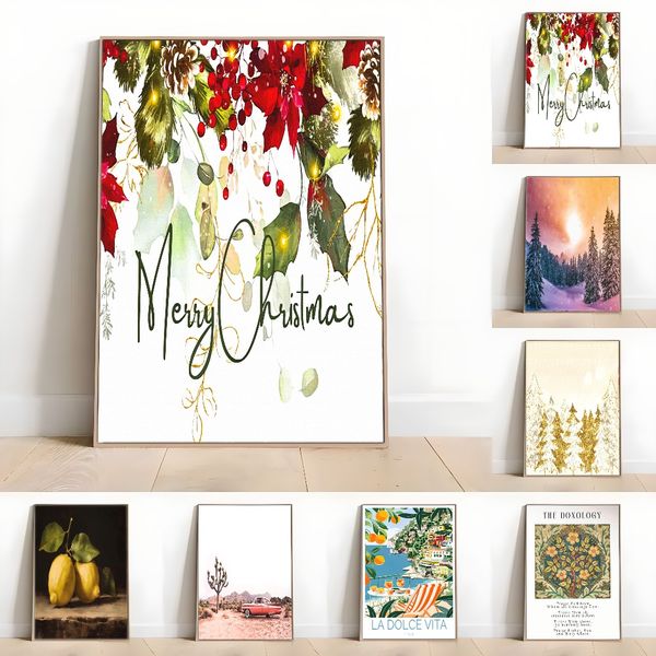 1 piece unframed painting print,plants bees insects, vintage wildflowers flowers, gothic art, halloween gifts