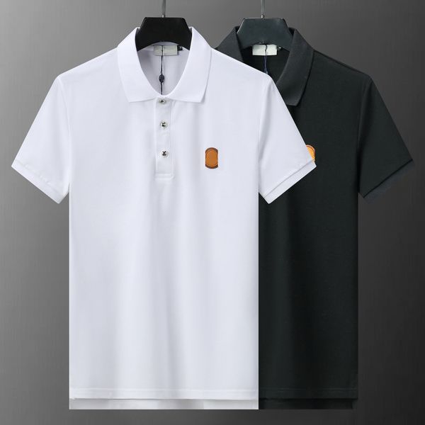 Summer mens designer polo shirt Fashion Brand Business polo shirt Letter Printed High Quality Clothing Asian size M-3XL