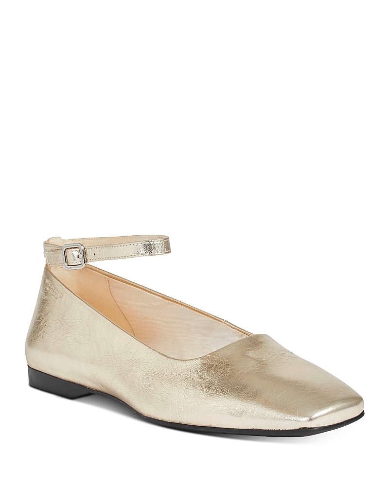 Vagabond Women's Delia Ankle Strap Ballet Flats
