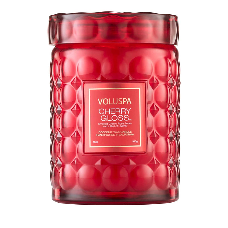 Voluspa Cherry Gloss Large Jar Candle, 18 oz.