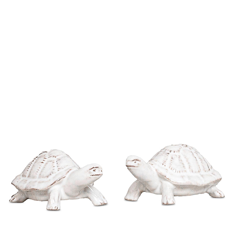 Juliska Clever Creatures Turtle Salt and Pepper Set