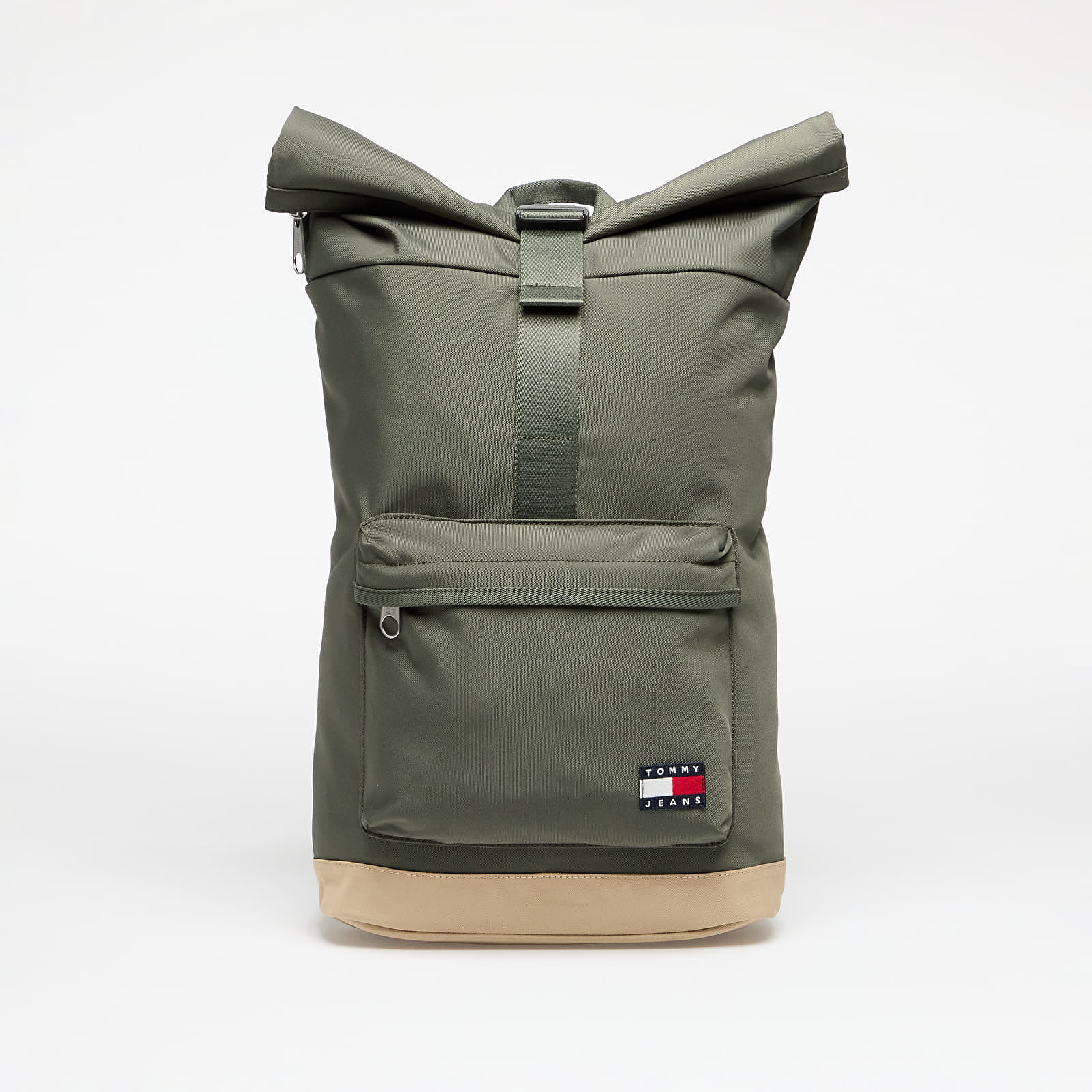 Rygsæk Tommy Jeans Essential Daily Rolltop Backpack Green Universal