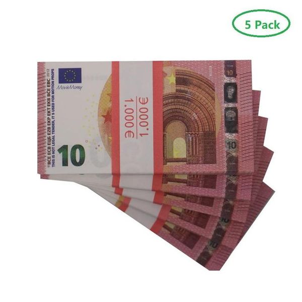 Car Dvr Dolls Prop Money Fl Print 2 Sided One Stack Us Eu Bills For Movies April Fool Day Kids Drop Delivery Toys Gifts Accesso Dhtis83YB