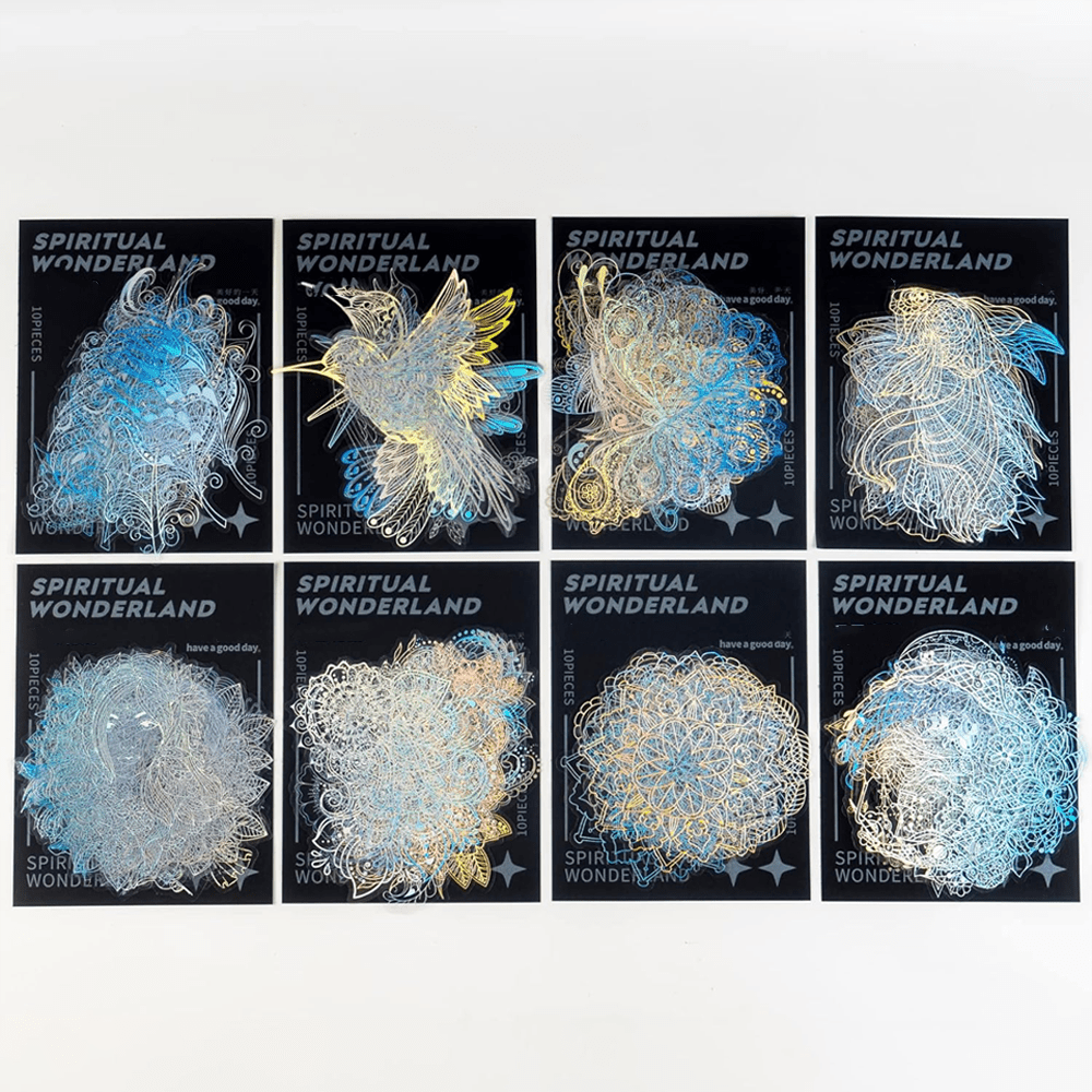 TEMU 80pcs Set Glitter Resin Stickers, Transparent Waterproof Set, For Laptop, Journal, Phone Case, Scrapbooking Diy Decoration Sticker