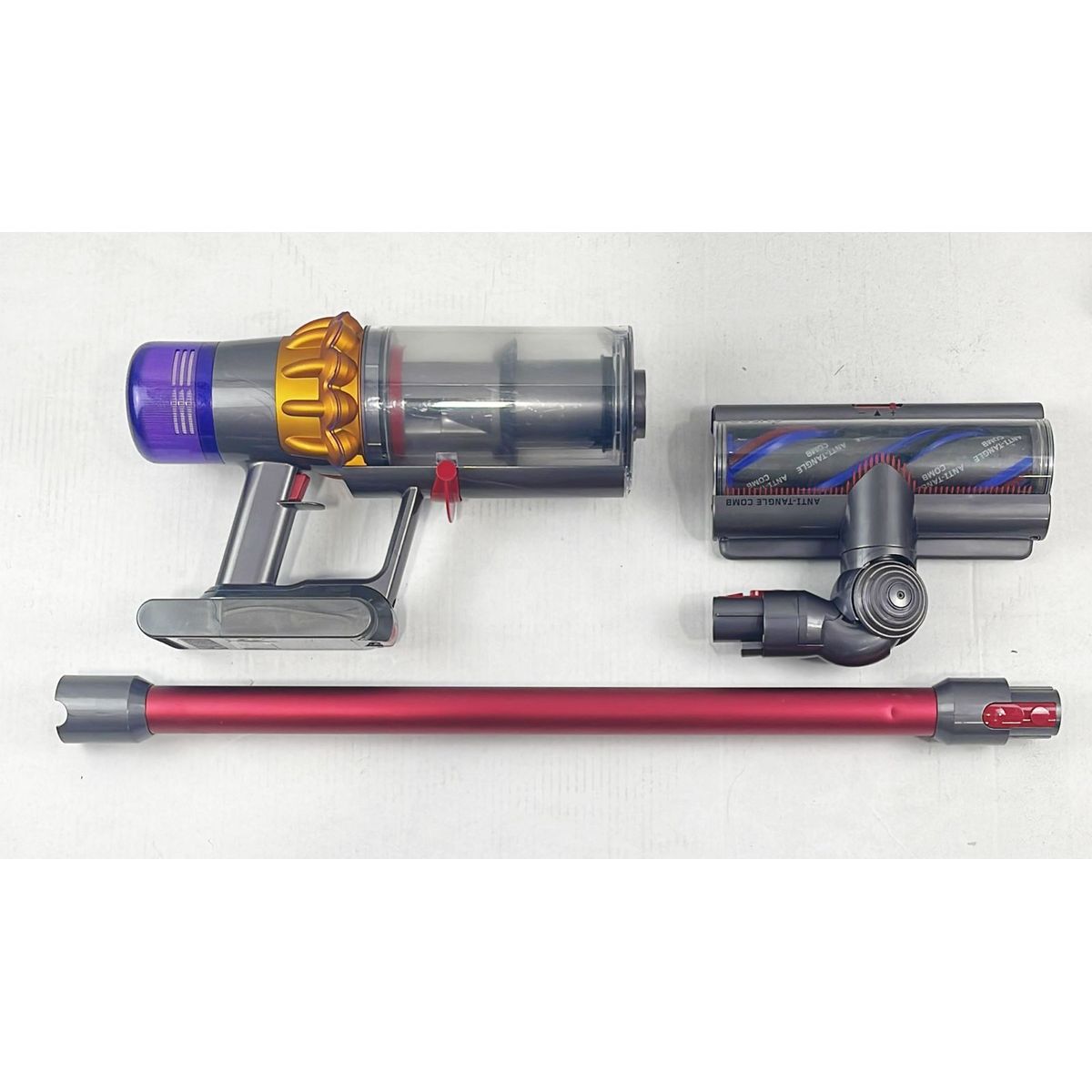 Dyson V15 Detect Cordless Stick Vacuum Cleaner - Dyson V15 Detect: Red Vacuum