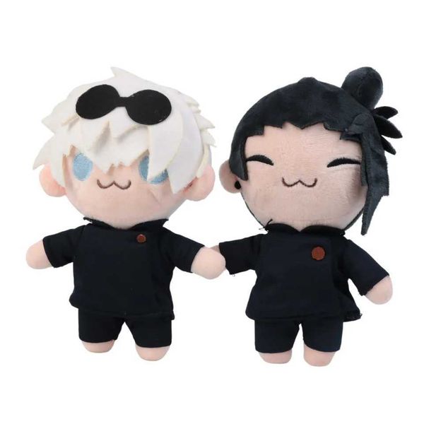 22cm Gojo and Geto plush toys hot anime characters stuffed animal dolls pillows home decor childrens birthday gifts boys toys CL240905