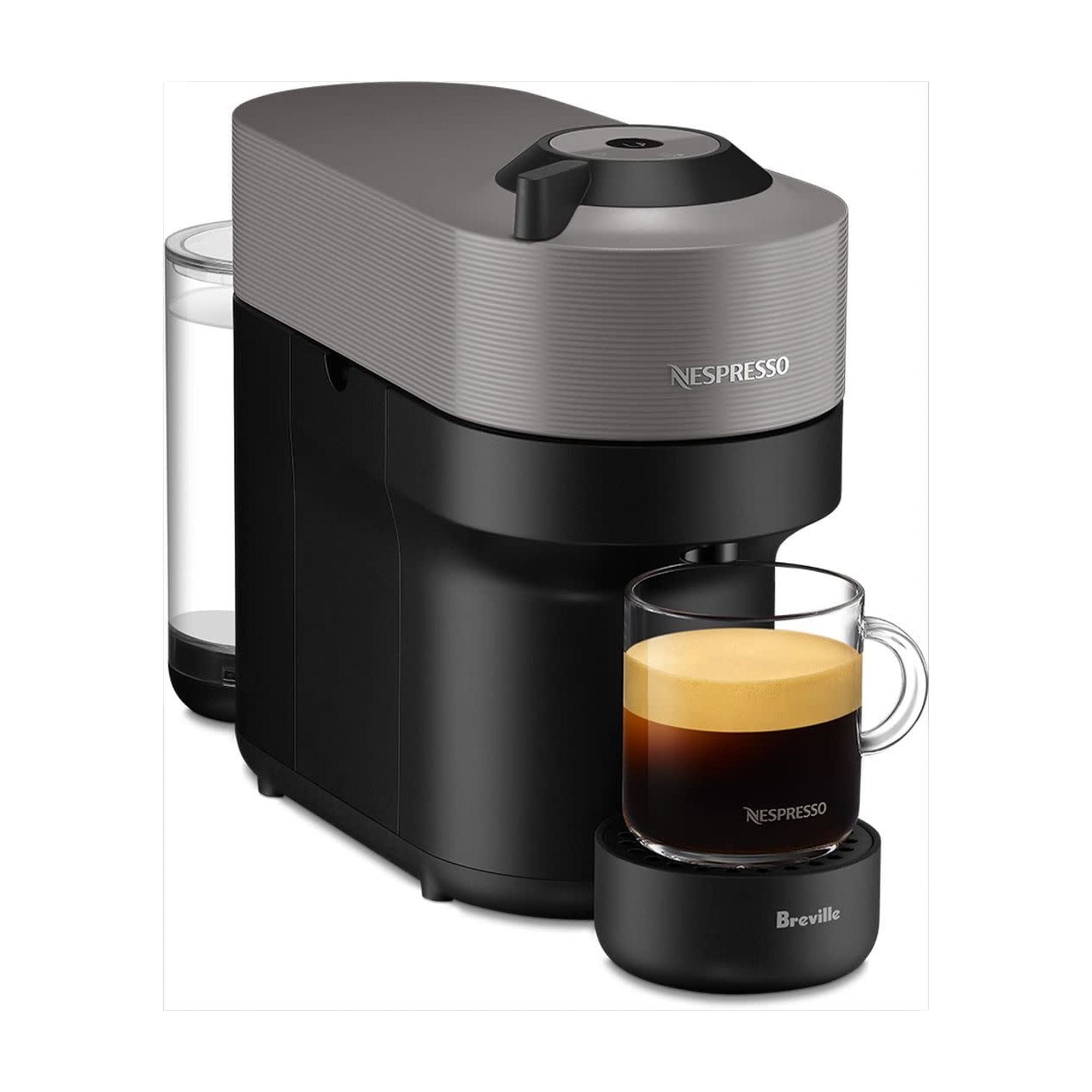 Nespresso Vertuo Pop+ Combination Espresso and Coffee Maker - Nespresso Vertuo Pop+ - Dark Silver