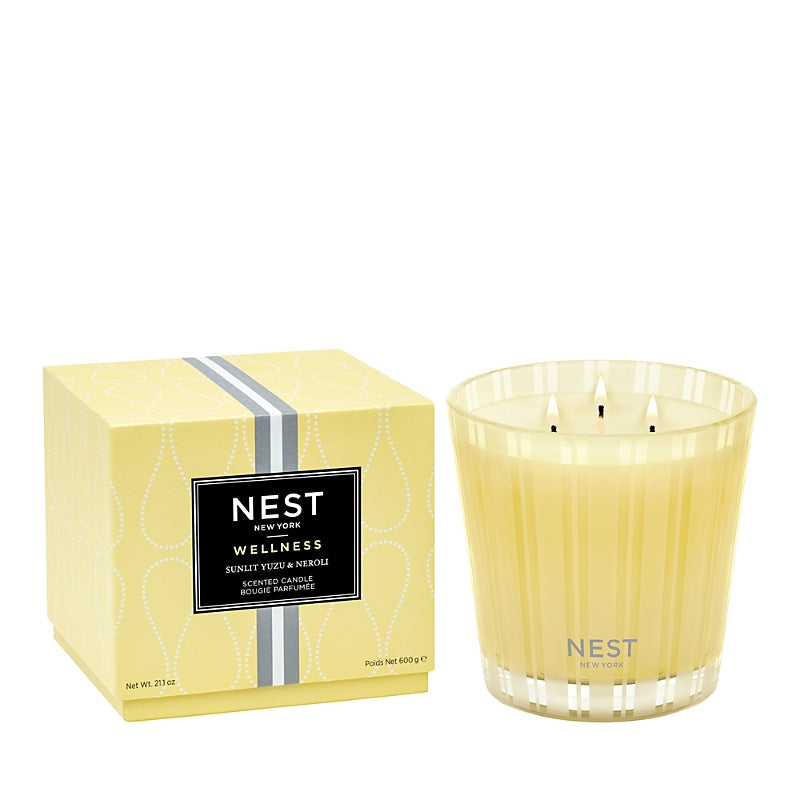 Nest New York Sunlit Yuzu & Neroli 3-Wick Candle