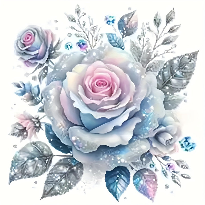 TEMU 6inch Flowers In The Snow Vinyl Decal,car Sticker For Laptop, Bottle, Truck, Phone, Motorcycle, Window, Wall, Cup Decals