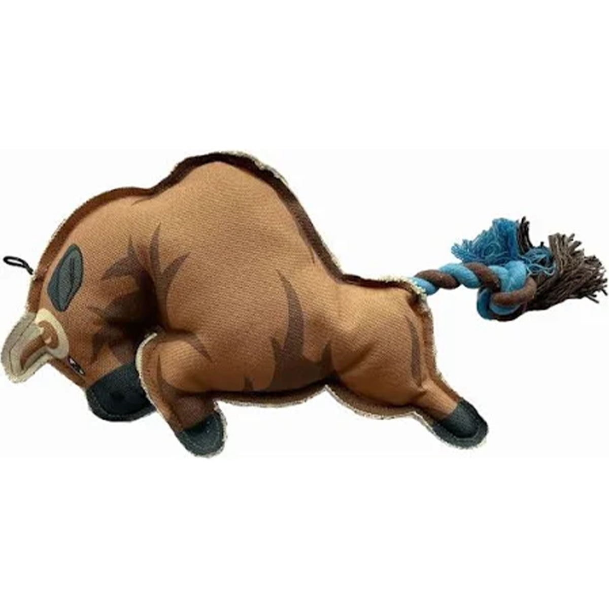 Scoochie Pet Squeaky Dog Toy - Charging Bull